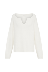 Jenelle Fluffy Oversized Jumper - Ivory