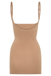 Jocelyn Backless Shapewear Mini Dress - Latte