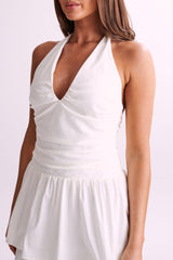 Belinda Tiered Maxi Dress - White