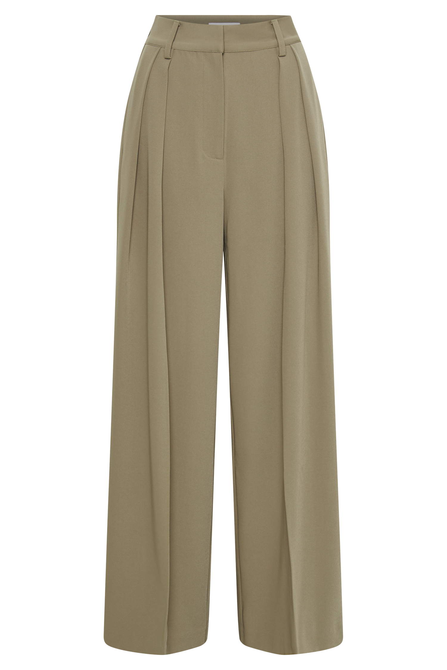 Jemima Straight Leg Pants - Olive
