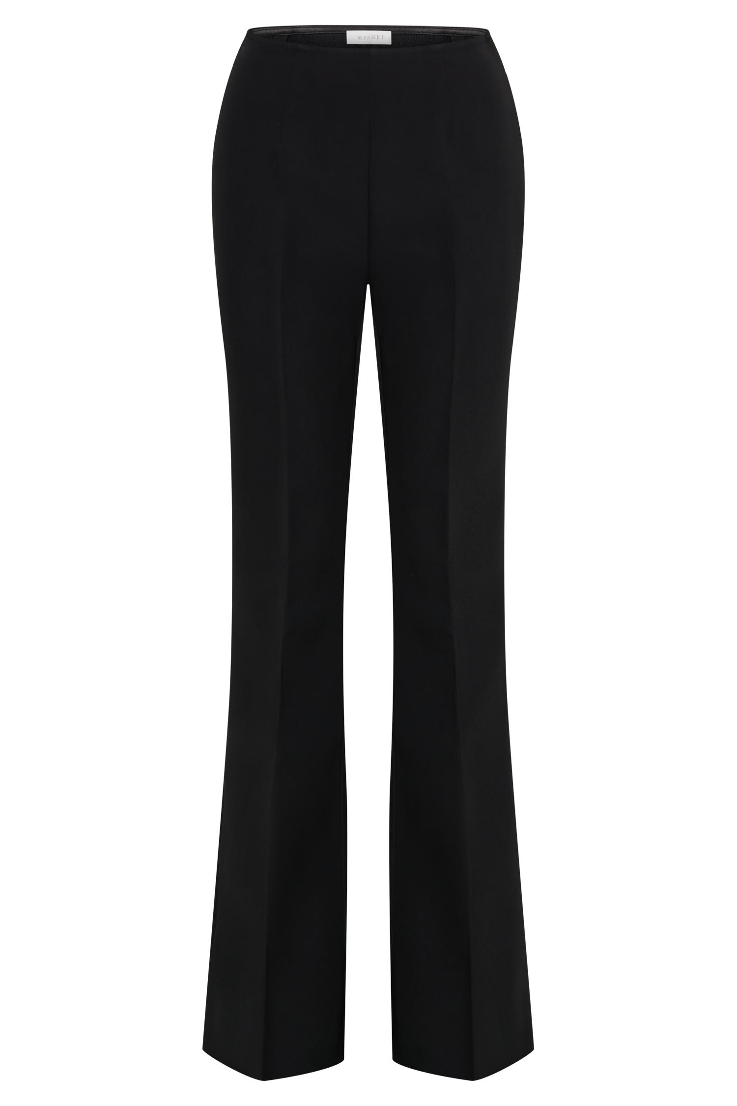 Loretta Fit & Flare Tailored Pant - Black