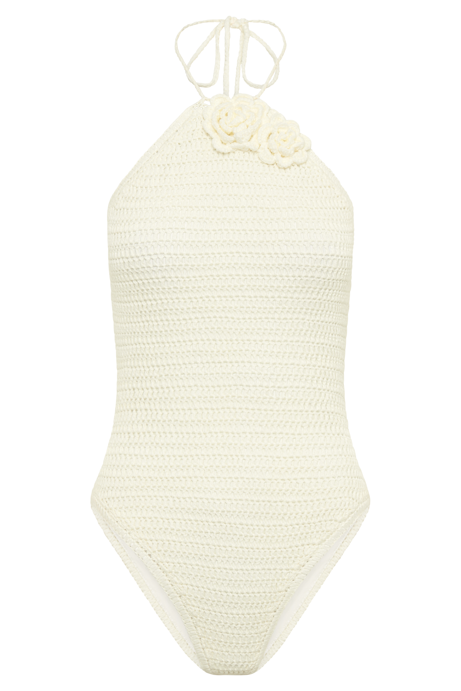 Marley Rose Crochet One Piece - Ivory