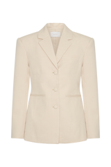 Bellamy Cinched Blazer - Buttermilk