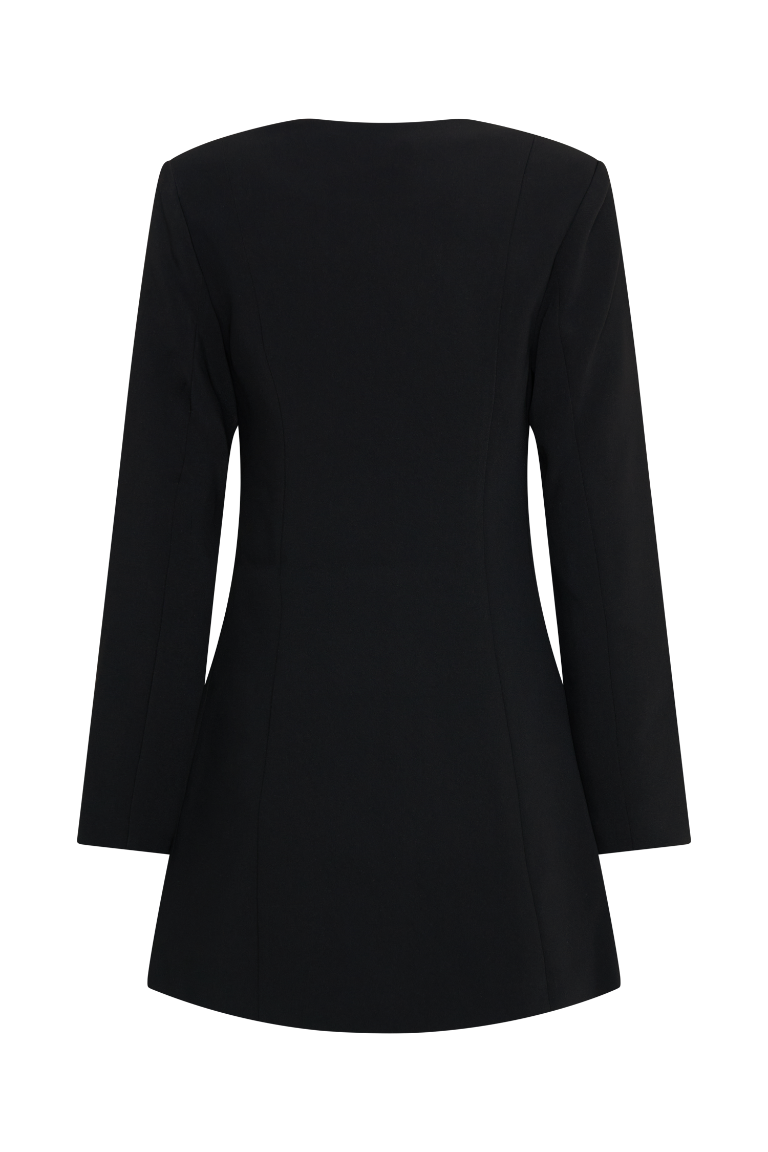 Hurley Long Sleeve Blazer Mini Dress - Black