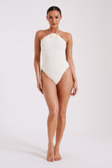 Marley Rose Crochet One Piece - Ivory